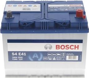 BOSCH 0 092 S4E 410 - Стартерная аккумуляторная батарея, АКБ autosila-amz.com