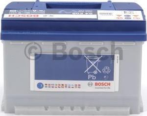 BOSCH 0 092 S4E 081 - Аккумулятор BOSCH 12В 70Ач/760A (EN) START&STOP EFB (P+ 1) 278x175x190 B13 (пуск/efb) autosila-amz.com