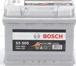 BOSCH 0 092 S50 050 - Стартерная аккумуляторная батарея, АКБ autosila-amz.com