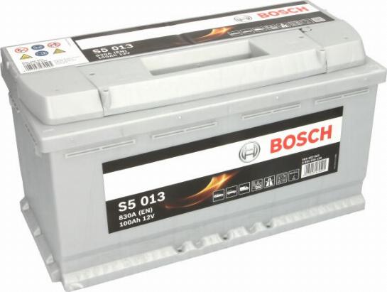 BOSCH S5013 - Стартерная аккумуляторная батарея, АКБ autosila-amz.com