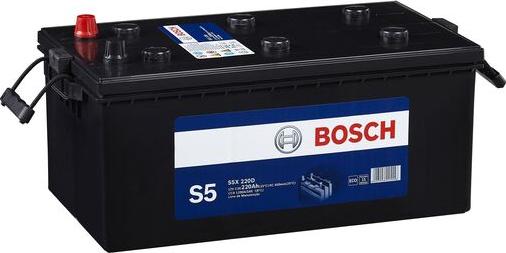 BOSCH 0 092 S58 638 - Стартерная аккумуляторная батарея, АКБ autosila-amz.com