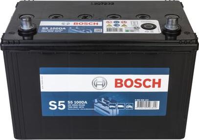 BOSCH 0 092 S58 153 - Стартерная аккумуляторная батарея, АКБ autosila-amz.com