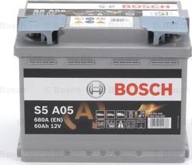 BOSCH 0 092 S5A 050 - Стартерная аккумуляторная батарея, АКБ autosila-amz.com