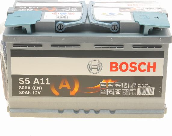 BOSCH 0 092 S5A 110 - Стартерная аккумуляторная батарея, АКБ autosila-amz.com