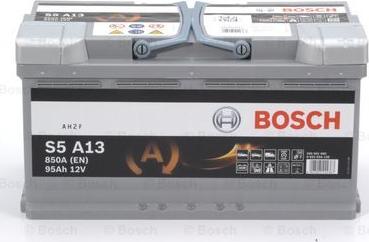 BOSCH 0 092 S5A 130 - Аккумуляторная батарея 95 Ач 175353190 12 Обратная полярность 850 autosila-amz.com