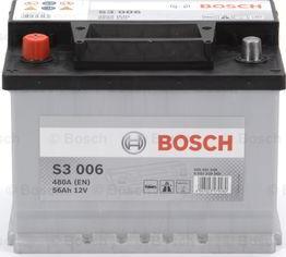 BOSCH 0 092 S30 060 - Стартерная аккумуляторная батарея, АКБ autosila-amz.com