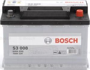 BOSCH 0 092 S30 080 - Стартерная аккумуляторная батарея, АКБ autosila-amz.com