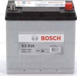 BOSCH 0 092 S30 160 - аккумуляторная батарея! 19.5/17.9 евро 45Ah 300A 219/135/222\ autosila-amz.com