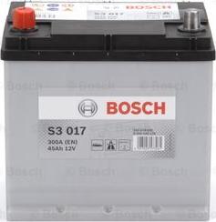 BOSCH 0 092 S30 170 - Стартерная аккумуляторная батарея, АКБ autosila-amz.com