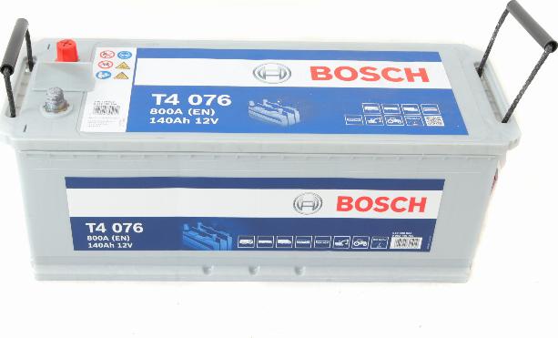 BOSCH 0 092 T40 760 - Стартерная аккумуляторная батарея, АКБ autosila-amz.com