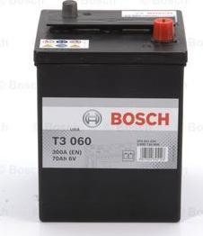 BOSCH 0 092 T30 600 - Стартерная аккумуляторная батарея, АКБ autosila-amz.com