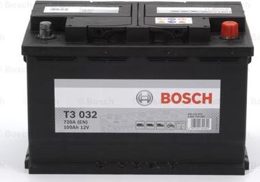 BOSCH 0 092 T30 320 - Аккумулятор 12В 100Ач/720A (EN) T3 (P+ 1) 315x175x210 B13 (Пуск) autosila-amz.com