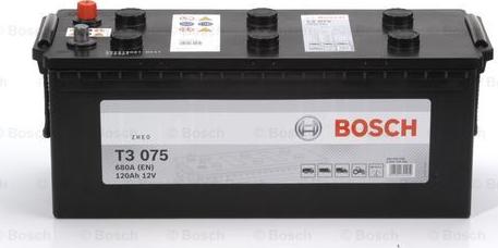 BOSCH 0 092 T30 750 - Аккумуляторная батарея 120Ah 680A 120...140Ah 680...800A (+) слева Man, MB, Renault, Daf, Scania, Vo autosila-amz.com