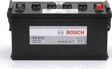 BOSCH 0 092 T30 730 - Аккумулятор T3 12V 110Ah 850A 413х175х220 Полярность 0 Клеммы 1 Крепление B03 autosila-amz.com