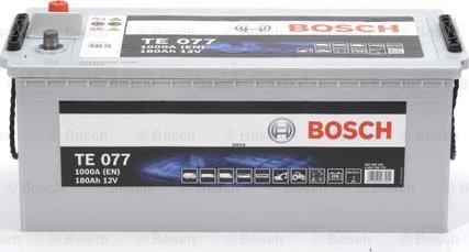 BOSCH 0 092 TE0 770 - Стартерная аккумуляторная батарея, АКБ autosila-amz.com