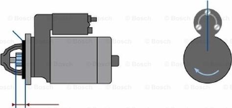 BOSCH 9 000 083 064 - Стартер autosila-amz.com