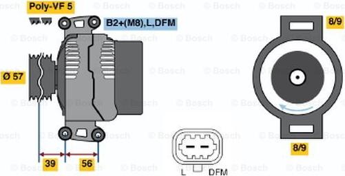 BOSCH 0 124 425 033 - Автозапчасть autosila-amz.com