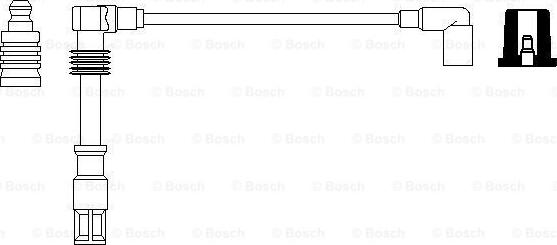 BOSCH 0 356 913 003 - Провод зажигания autosila-amz.com