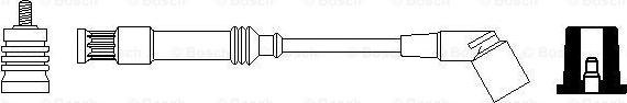 BOSCH 0 356 912 984 - Провод зажигания autosila-amz.com