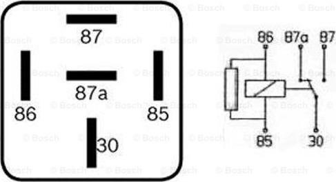 BOSCH 0 332 209 202 - РЕЛЕ(R10-A8) autosila-amz.com