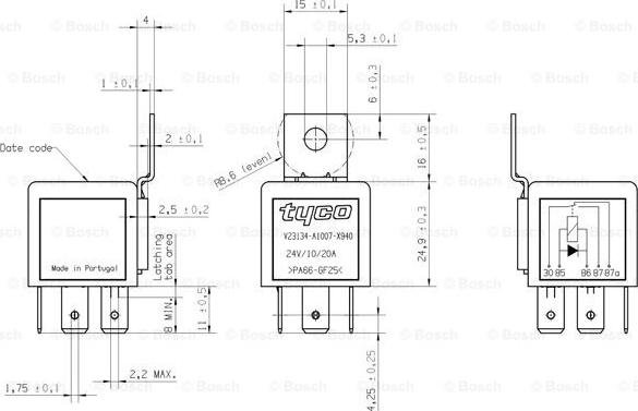 BOSCH 0 332 204 212 - Автозапчасть autosila-amz.com