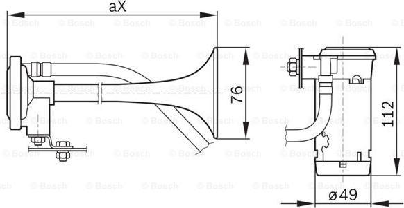 BOSCH 0 328 006 002 - 0 328 006 002 ЭЛЕМЕНТ ПНЕВМАТИКИ, СТРАНА ВВОЗА - ПОЛЬША autosila-amz.com