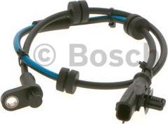 BOSCH 0 265 009 621 - Датчик ABS, частота вращения колеса autosila-amz.com