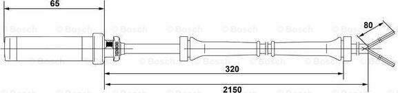 BOSCH 0 265 004 009 - Датчик abs MB SPRINTER, VW LT autosila-amz.com