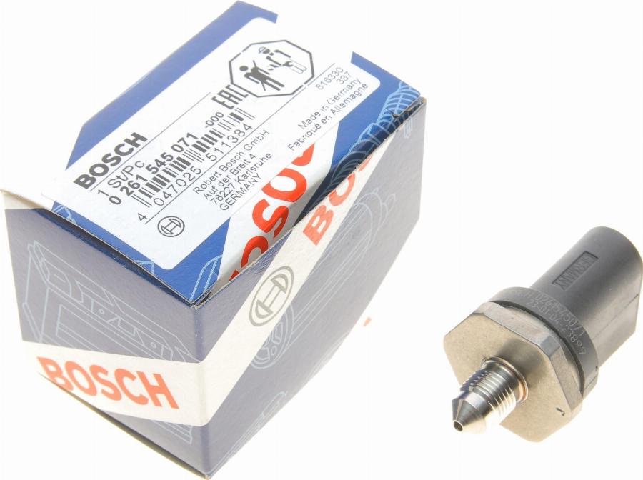 BOSCH 0 261 545 071 - Датчик, давление подачи топлива autosila-amz.com