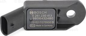 BOSCH 0 261 230 413 - Датчик, давление во впускной трубе autosila-amz.com