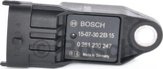 BOSCH 0 261 230 247 - Датчик, давление наддува autosila-amz.com