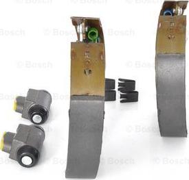 BOSCH 0 204 114 598 - Барабанные тормозные колодки autosila-amz.com