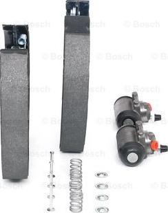 BOSCH 0 204 114 649 - Комплект тормозных колодок, барабанные autosila-amz.com