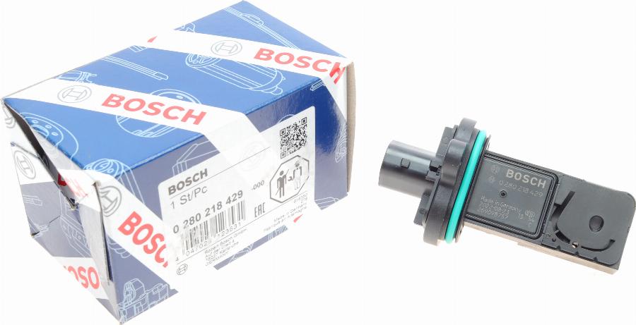 BOSCH 0 280 218 429 - Датчик потока, массы воздуха autosila-amz.com