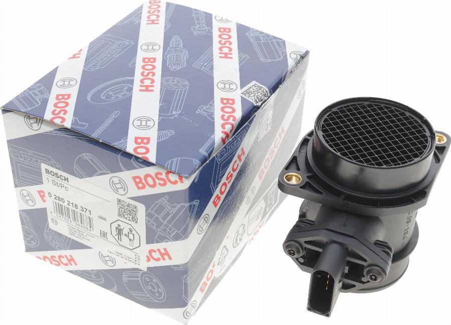 BOSCH 0 280 218 371 - Датчик потока, массы воздуха autosila-amz.com