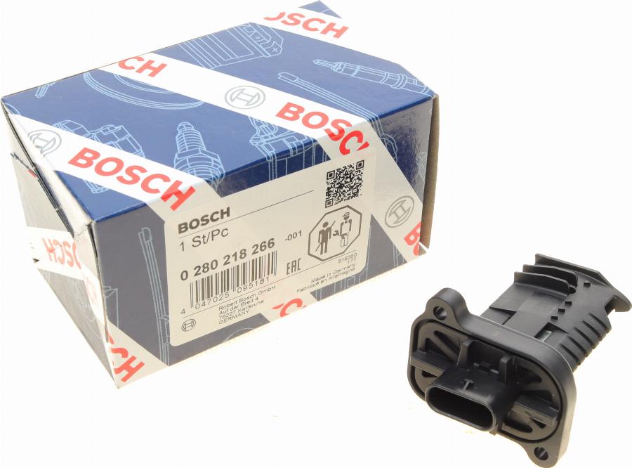 BOSCH 0 280 218 266 - Датчик потока, массы воздуха autosila-amz.com