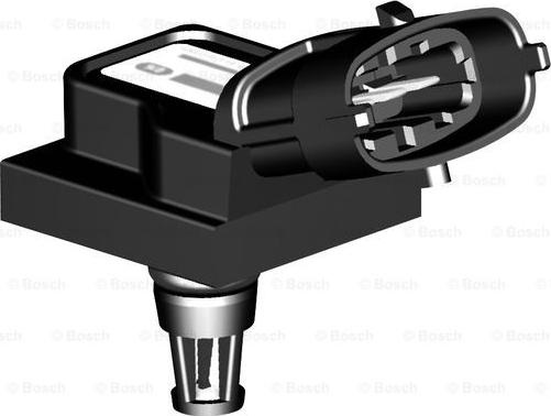 BOSCH 0 281 002 573 - Датчик давления наддува autosila-amz.com