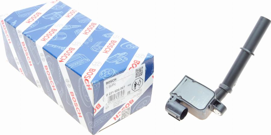 BOSCH 0 221 604 067 - Катушка зажигания autosila-amz.com