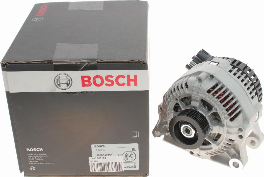 BOSCH 1 986 A00 564 - Генератор autosila-amz.com