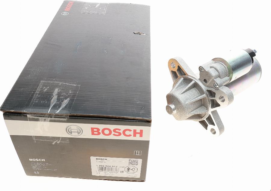 BOSCH 1 986 S00 912 - Стартер autosila-amz.com