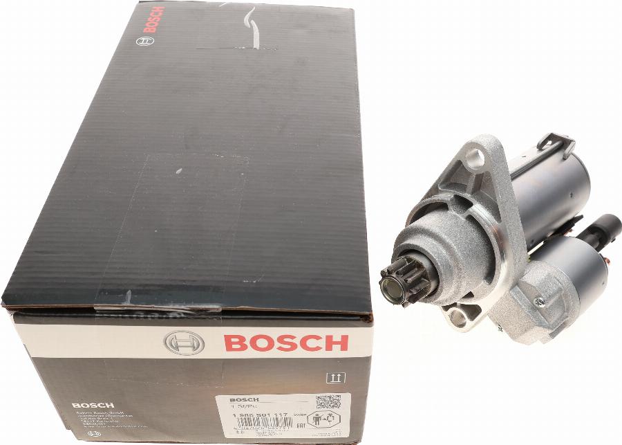 BOSCH 1 986 S01 117 - Стартер autosila-amz.com