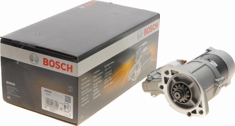 BOSCH 1 986 S01 263 - Стартер autosila-amz.com