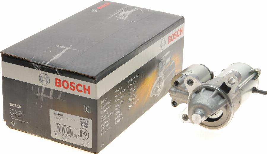 BOSCH 1 986 S01 205 - Стартер autosila-amz.com