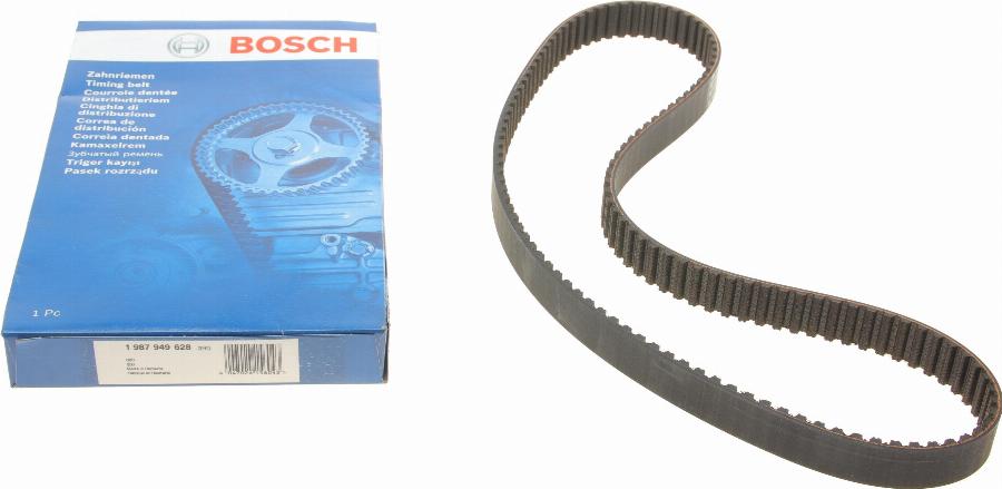 BOSCH 1 987 949 628 - Зубчатый ремень ГРМ autosila-amz.com