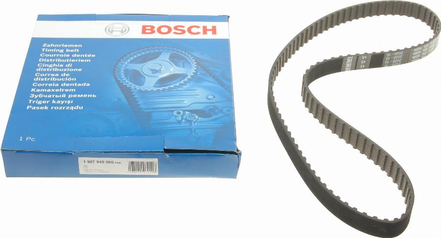 BOSCH 1 987 949 066 - Зубчатый ремень ГРМ autosila-amz.com