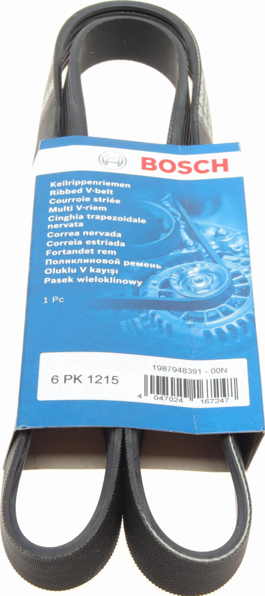 BOSCH 1 987 948 391 - Поликлиновой ремень autosila-amz.com