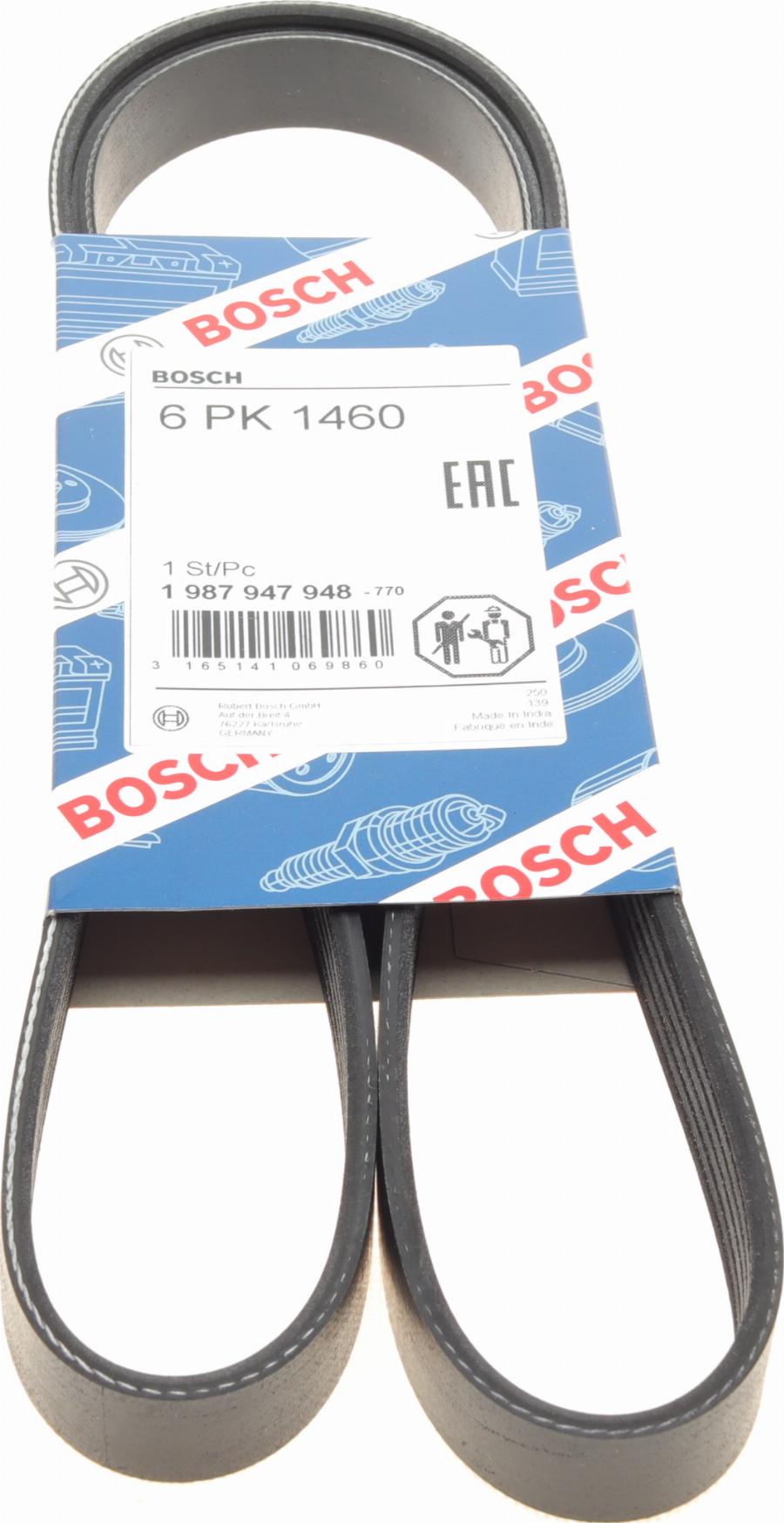 BOSCH 1 987 947 948 - Поликлиновой ремень autosila-amz.com