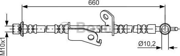 BOSCH 1 987 481 641 - Тормозной шланг autosila-amz.com