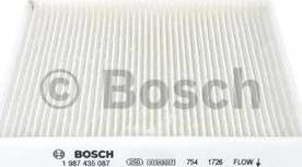 BOSCH 1 987 435 087 - Фильтр воздуха в салоне autosila-amz.com