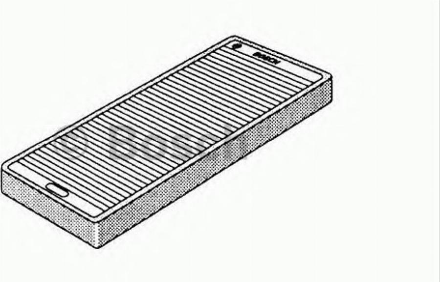 BOSCH 1987431399 - Фильтр воздуха в салоне autosila-amz.com